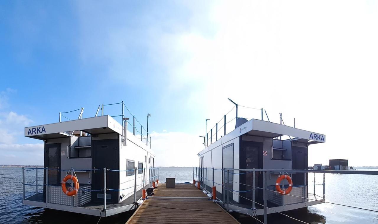 Houseboat Arka 1 - Domki Na Wodzie, Rower Wodny, Wifi, Parking Mielno  Buitenkant foto