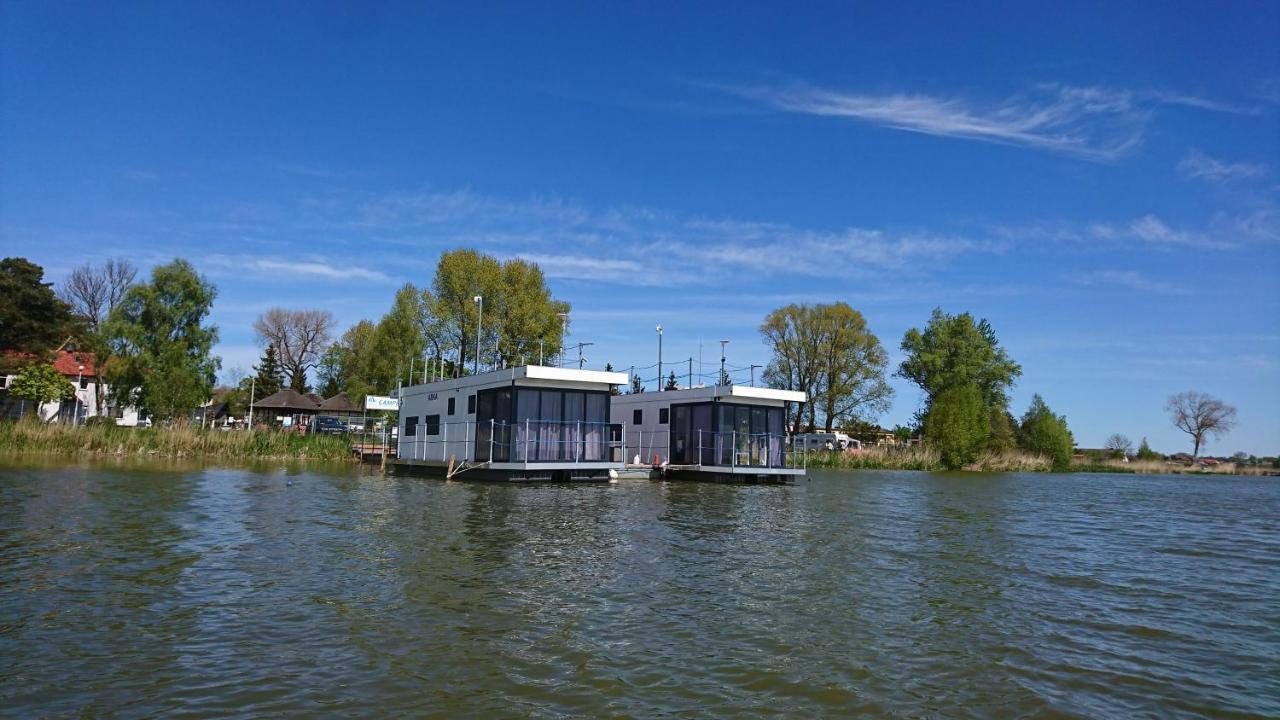 Houseboat Arka 1 - Domki Na Wodzie, Rower Wodny, Wifi, Parking Mielno  Buitenkant foto