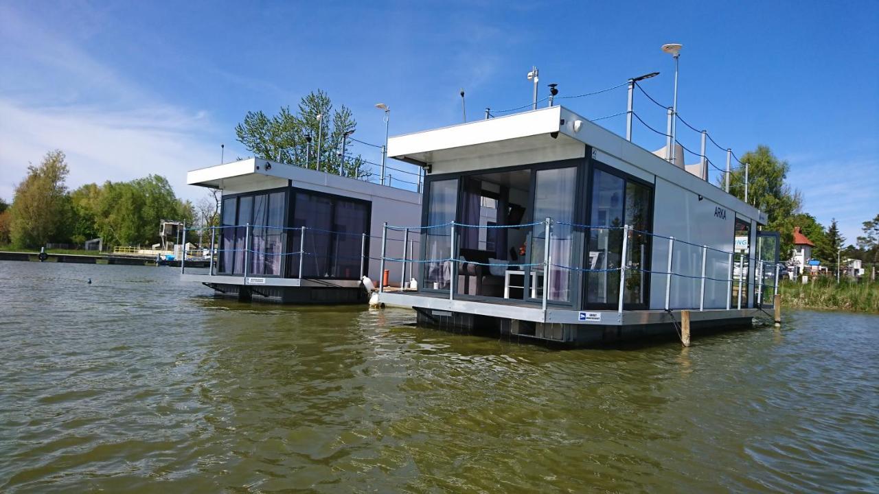 Houseboat Arka 1 - Domki Na Wodzie, Rower Wodny, Wifi, Parking Mielno  Buitenkant foto